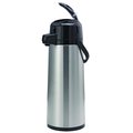 Service Ideas EcoAir Airpot with Lever Lid, 2.5 Liter, Glass vacuum insulated ECAL25S